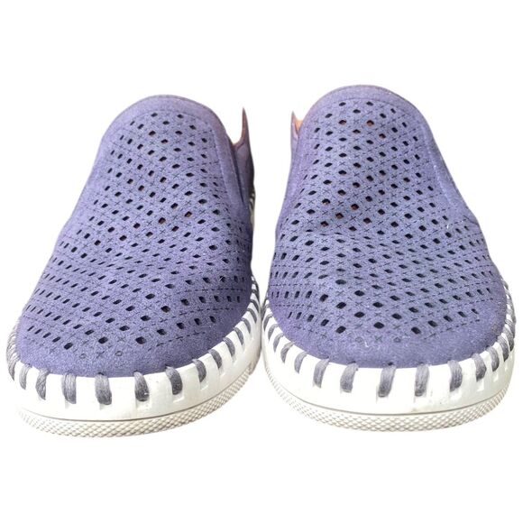 PATRIZIA Women's Surfie Navy Suede Cut Outs Slip-On Shoes EU 39 US 8.5 - Picture 12 of 14